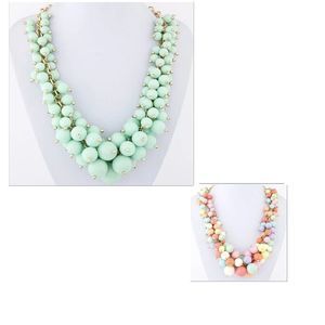 102-103 Jewelry Fashion Candy Choker Necklace Mult